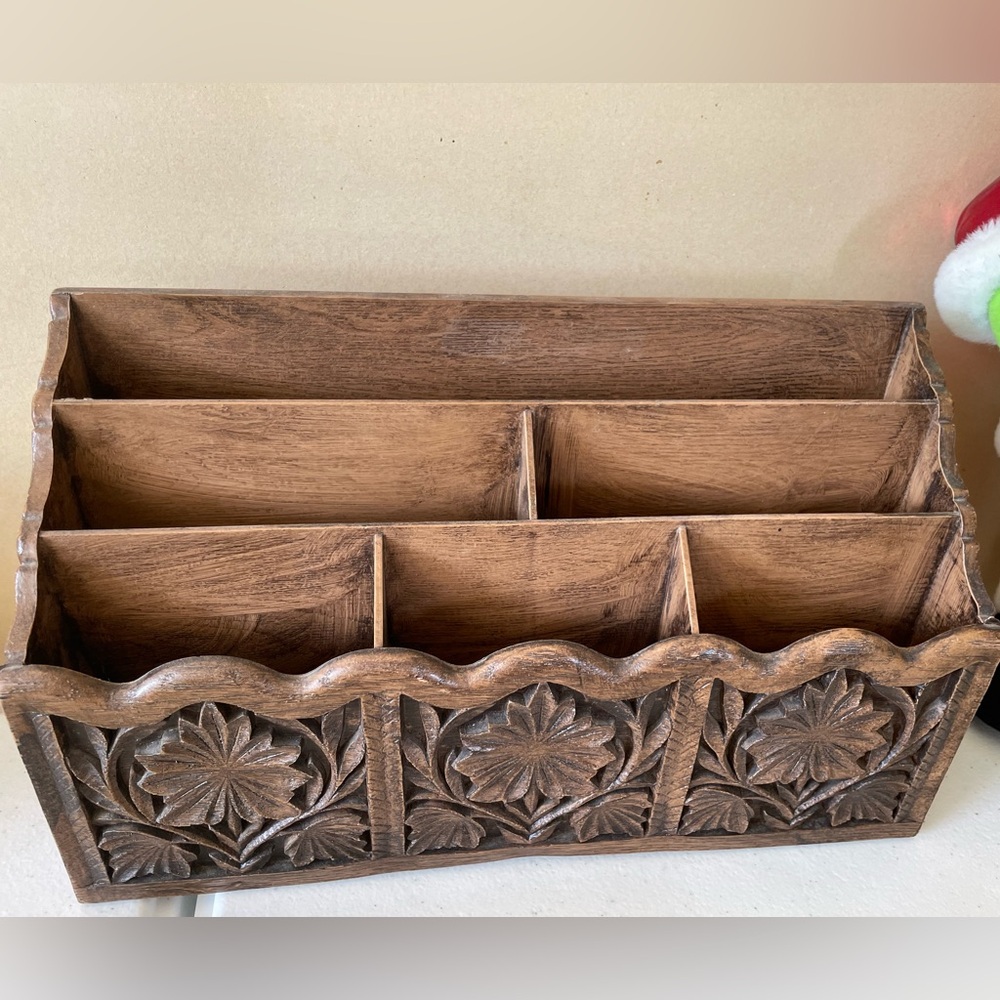Lerner vintage mail organizer